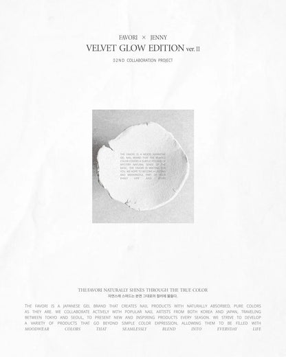 THE FAVORI x JENNY VELVET GLOW MAGNET ver.2 (6送1限定色) (現貨)