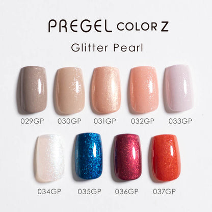 PREGEL - COLOR Z Glitter Pearl ( 029GP - 037GP )