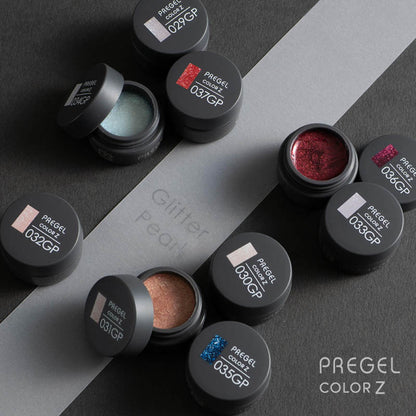 PREGEL - COLOR Z Glitter Pearl ( 029GP - 037GP )