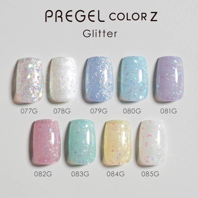 PREGEL - COLOR Z Glitter ( 077G - 085G )