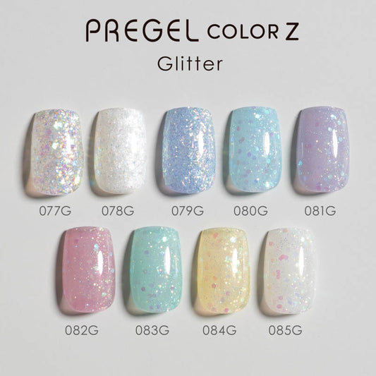 PREGEL - COLOR Z Glitter ( 077G - 085G )