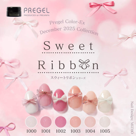 PREGEL - Sweet Ribbon Color EX - 6 Color Set