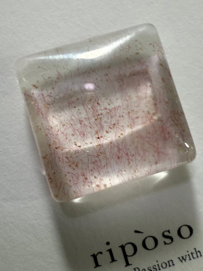 riposo - Single Velvet Glitter Gel - RED (GL-21)