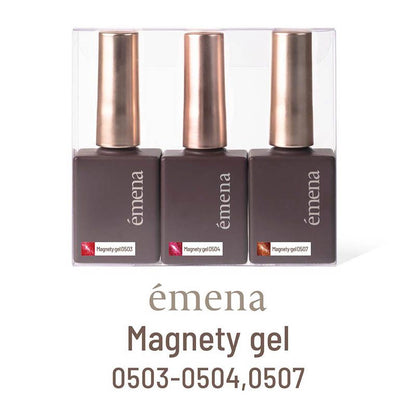 émena Magnetic Gel 3 Color Set 0503-0504 0507