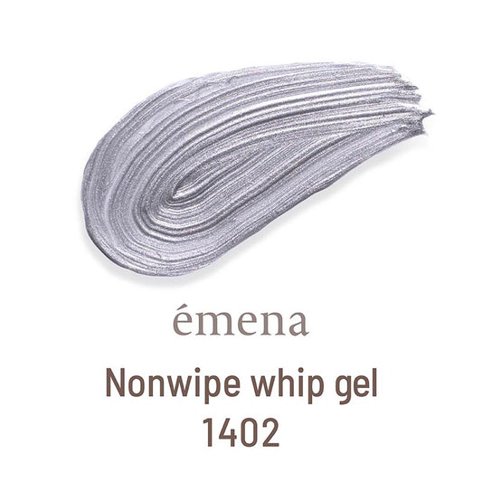 émena Non-wipe whip gel 4G - 1402 Silver