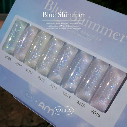 VALLA - Blue Shimmer Collection 8 colors