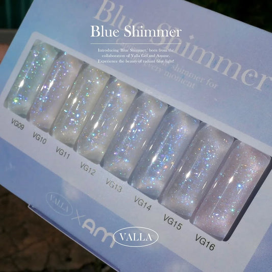 VALLA - Blue Shimmer Collection 8 colors