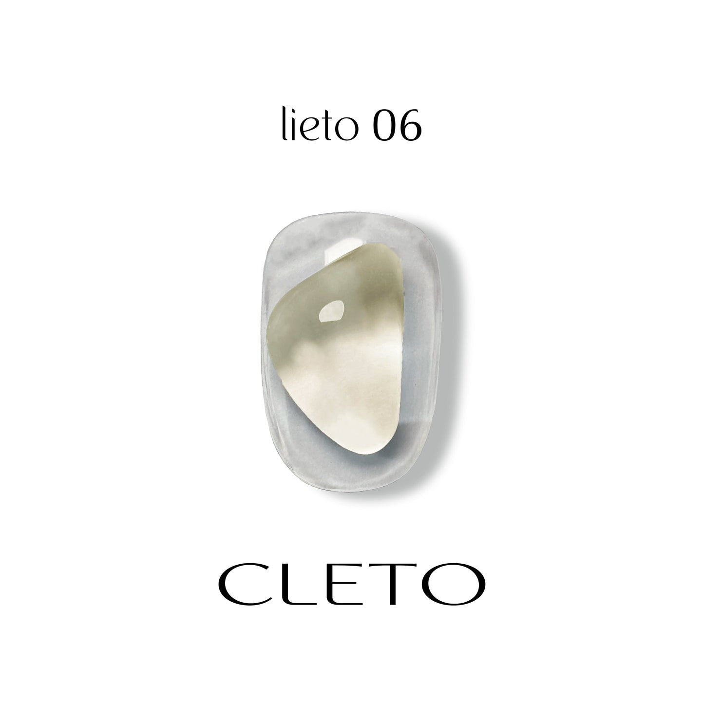 CLETO - non-wipe art color gel lieto ( 01 - 08 )
