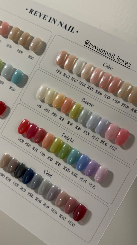 REVE IN NAIL - GRIEF 10 colors