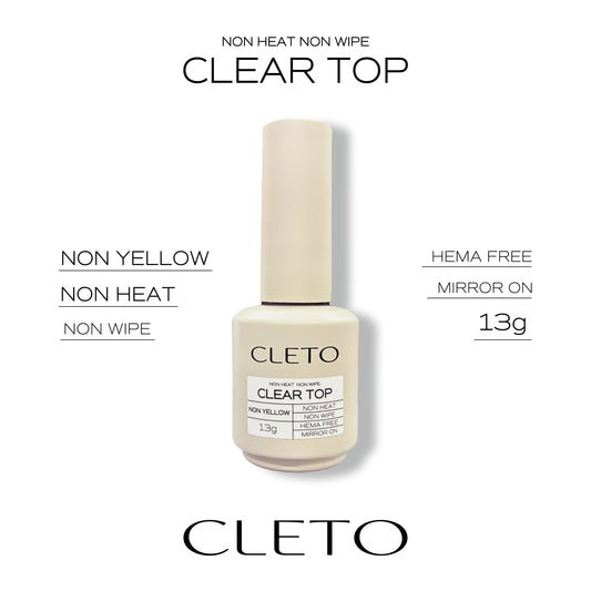 CLETO - NON HEAT NON WIPE CLEAR TOP
