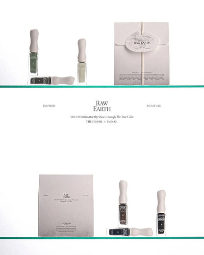 [ 現貨 ] THE FAVORI x he Nail RAW EARTH EDITION ver.2 (6送1限定色)