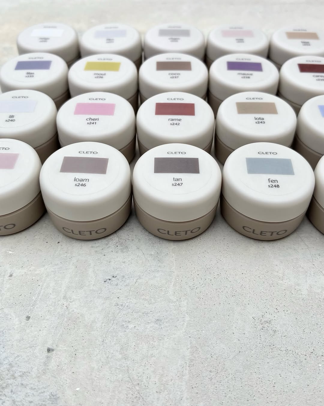 CLETO -20 colors SET (2026)
