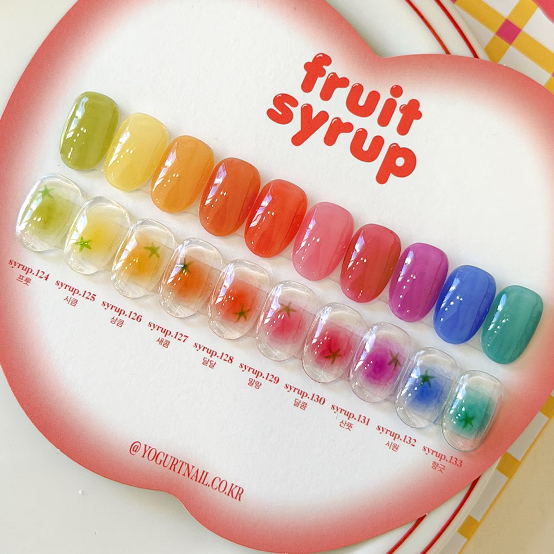 YOGURTNAIL - Fruit Syrup Collection