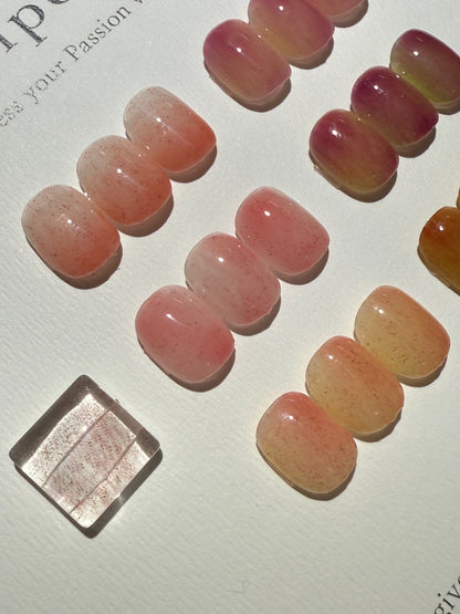 riposo - Single Velvet Glitter Gel - RED (GL-21)