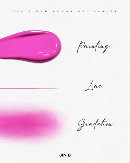 JIN.B - Liner & Painting Gel Collection 12 colors