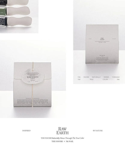 [ 現貨 ] THE FAVORI x he Nail RAW EARTH EDITION ver.2 (6送1限定色)