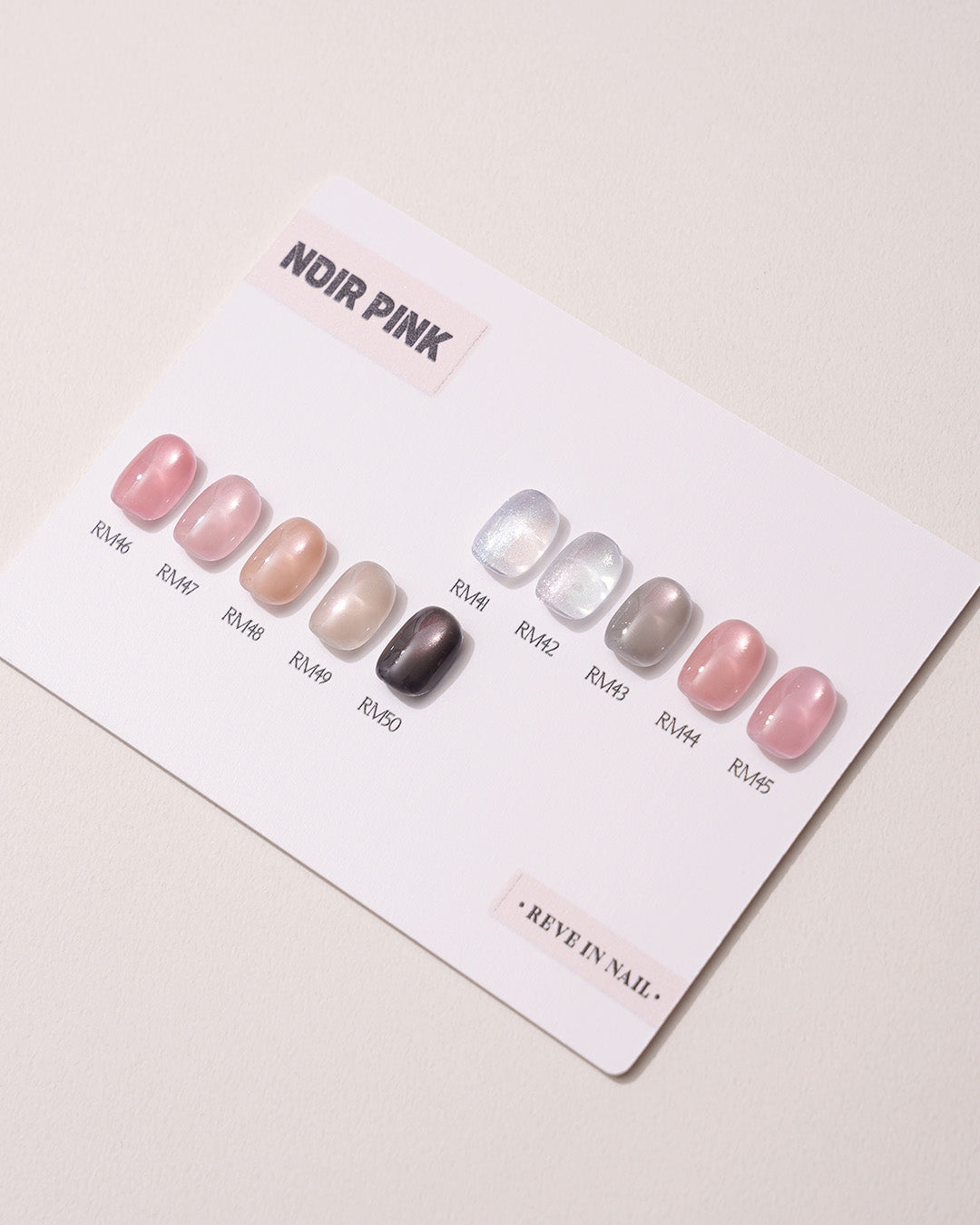 REVE IN NAIL - NOIR PINK 10 colors
