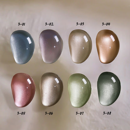 SOOZZA - 3 Magnetic Gel 8 Colors ( 01-08 )