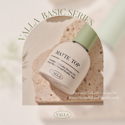 VALLA - Premium Matte Top Gel