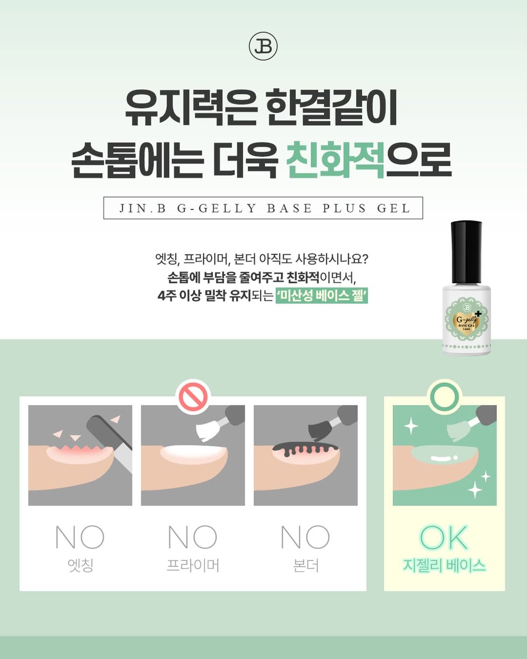 JIN.B - G-Gelly Base Plus 14ml (現貨)