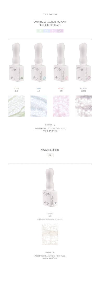 THE FAVORI × KANA - THE PEARL LAYERING COLLECTION