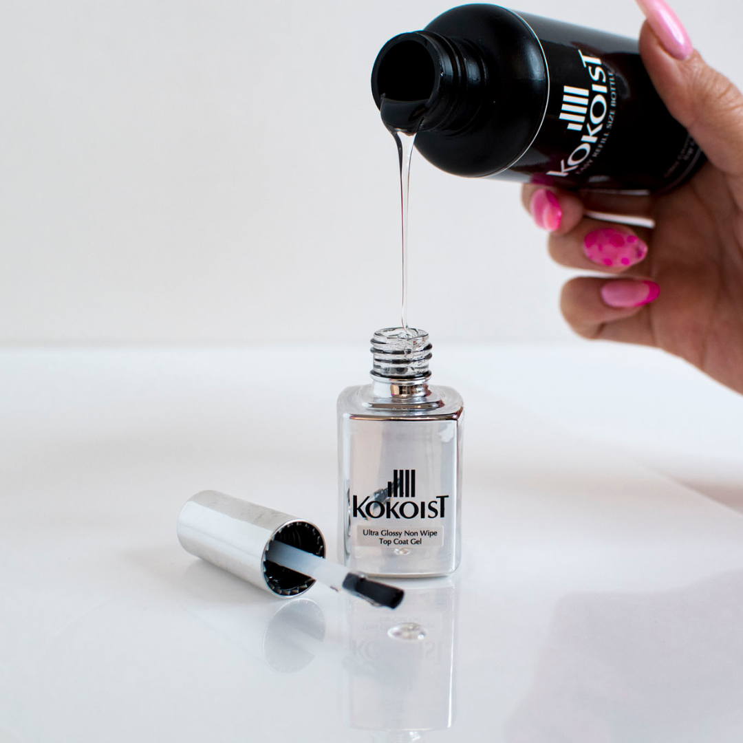 KOKOIST Ultra Glossy Non Wipe Top Coat Gel 100G