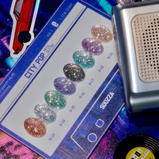 SOOZZA - CITY POP Gitter Gel 8 Colors ( 13-20 )