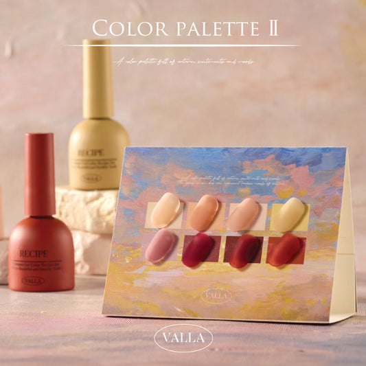 VALLA - COLOR PALETTE Ⅱ Collection 8 colors