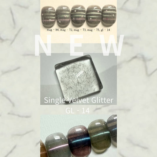 riposo - Single Velvet Glitter Gel (GL-14) (現貨)