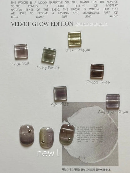 THE FAVORI x JENNY VELVET GLOW MAGNET ver.2 (6送1限定色) (現貨)