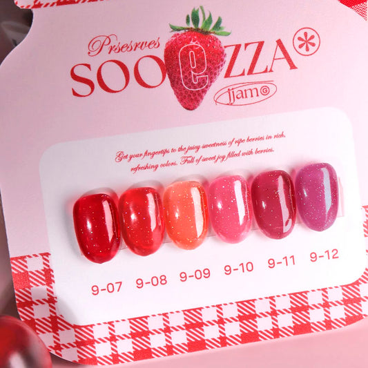 SOOZZA - JJAM Glitter Gel 6 Colors ( 07 -12 )