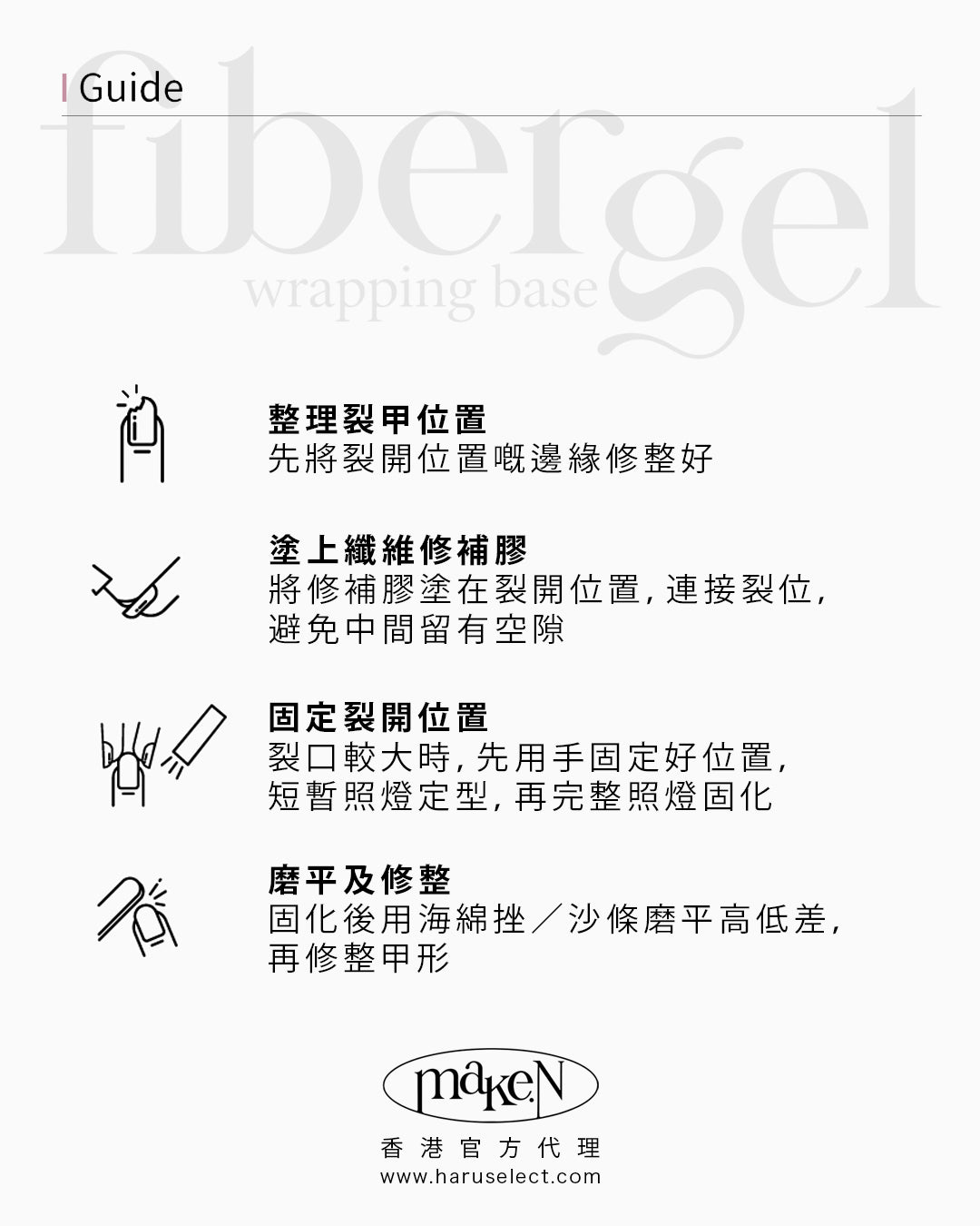 Make.N - Fiber Gel Wrapping Base
