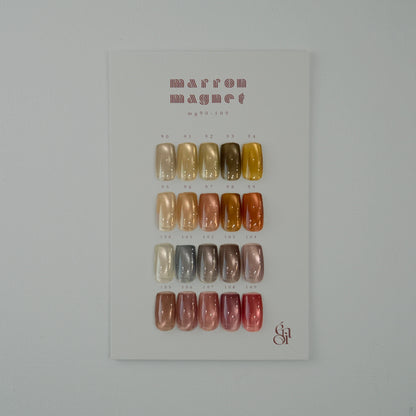 énoi - marron magnet gel