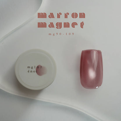 énoi - marron magnet gel