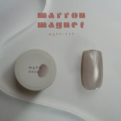 énoi - marron magnet gel