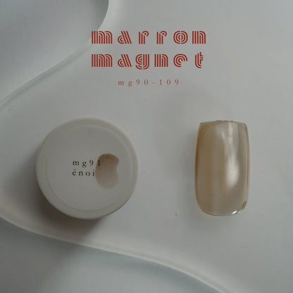 énoi - marron magnet gel