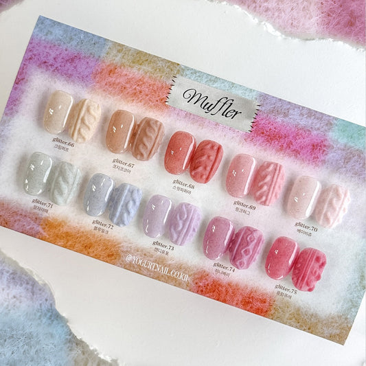 YOGURTNAIL - Muffler SET - 10colors