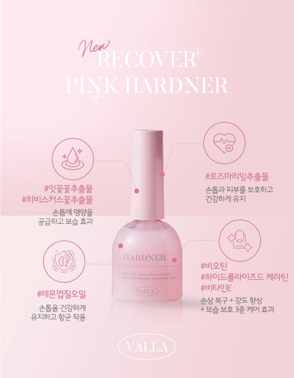[ 現貨 ] VALLA - CARE LINE NEW RECOVER PINK HARDNER