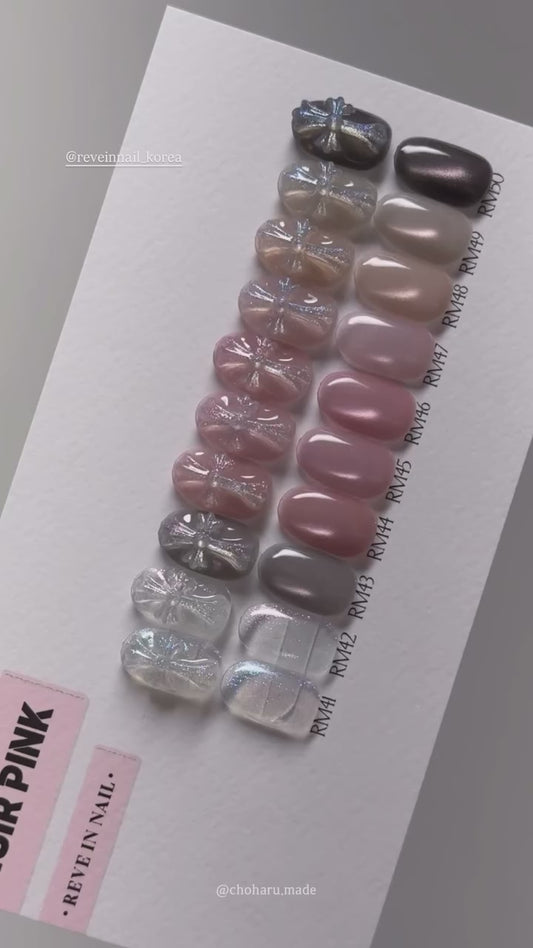 [ 現貨 ] REVE IN NAIL - NOIR PINK 10 colors