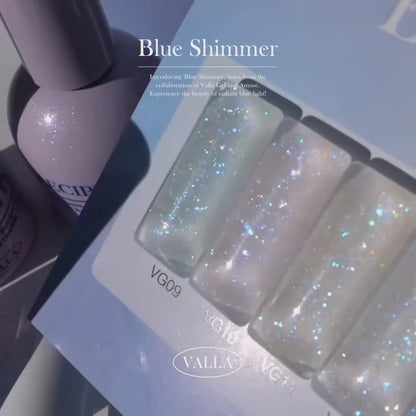 VALLA - Blue Shimmer Collection 8 colors