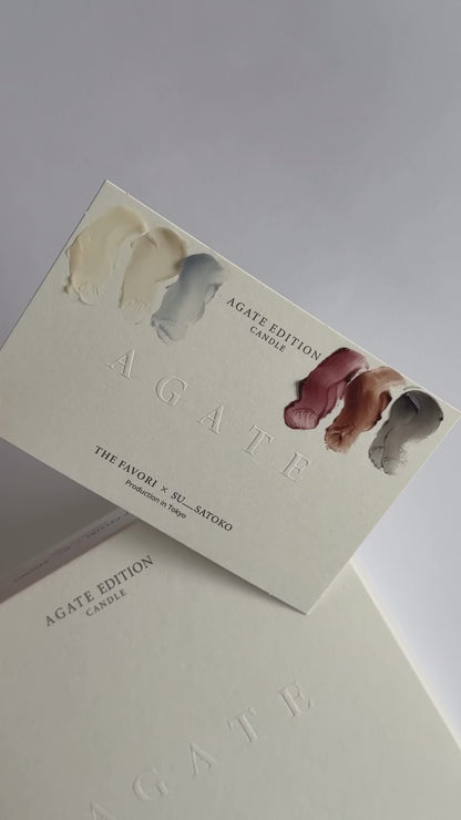 the favori - AGATE Candle ver2. 6color