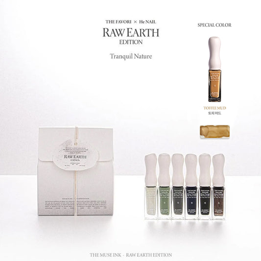 THE FAVORI x he Nail RAW EARTH EDITION ver.2 (6送1限定色) (現貨)