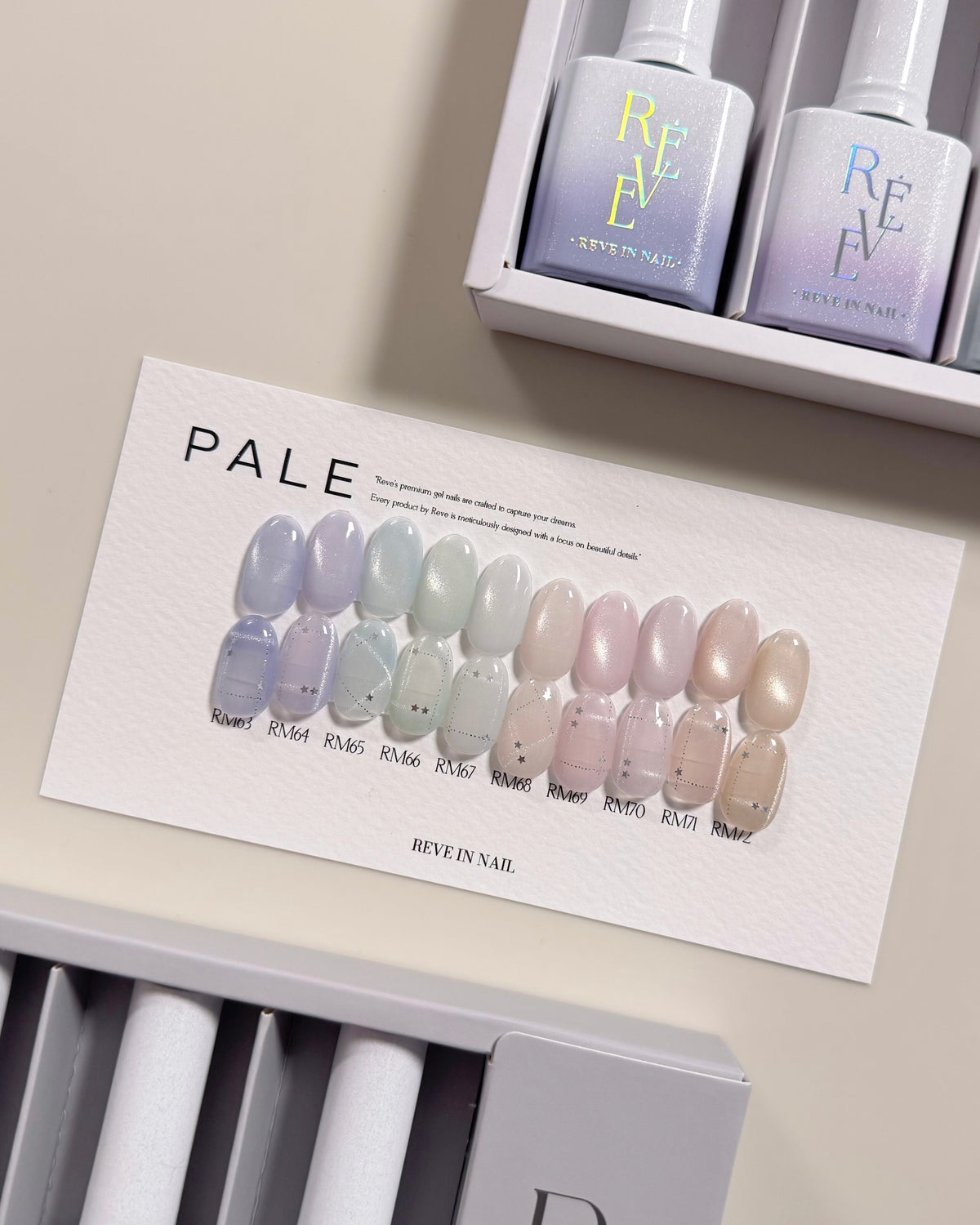 REVE IN NAIL - PALE 10 colors
